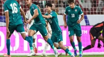 العراق يتصدر مجموعته في كأس العرب بعد فوزه 2 0 على البحرين 1